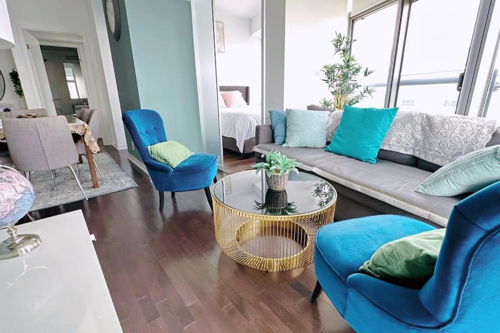 New Superior Lakeview Luxury Top Floor 3-Bedroom Suite On 48Th Floor Toronto Exteriör bild