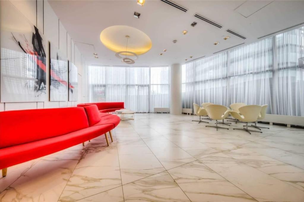 New Superior Lakeview Luxury Top Floor 3-Bedroom Suite On 48Th Floor Toronto Exteriör bild
