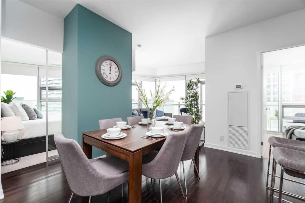 New Superior Lakeview Luxury Top Floor 3-Bedroom Suite On 48Th Floor Toronto Exteriör bild