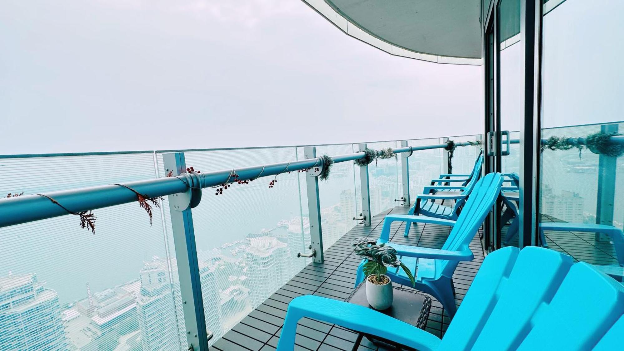 New Superior Lakeview Luxury Top Floor 3-Bedroom Suite On 48Th Floor Toronto Exteriör bild