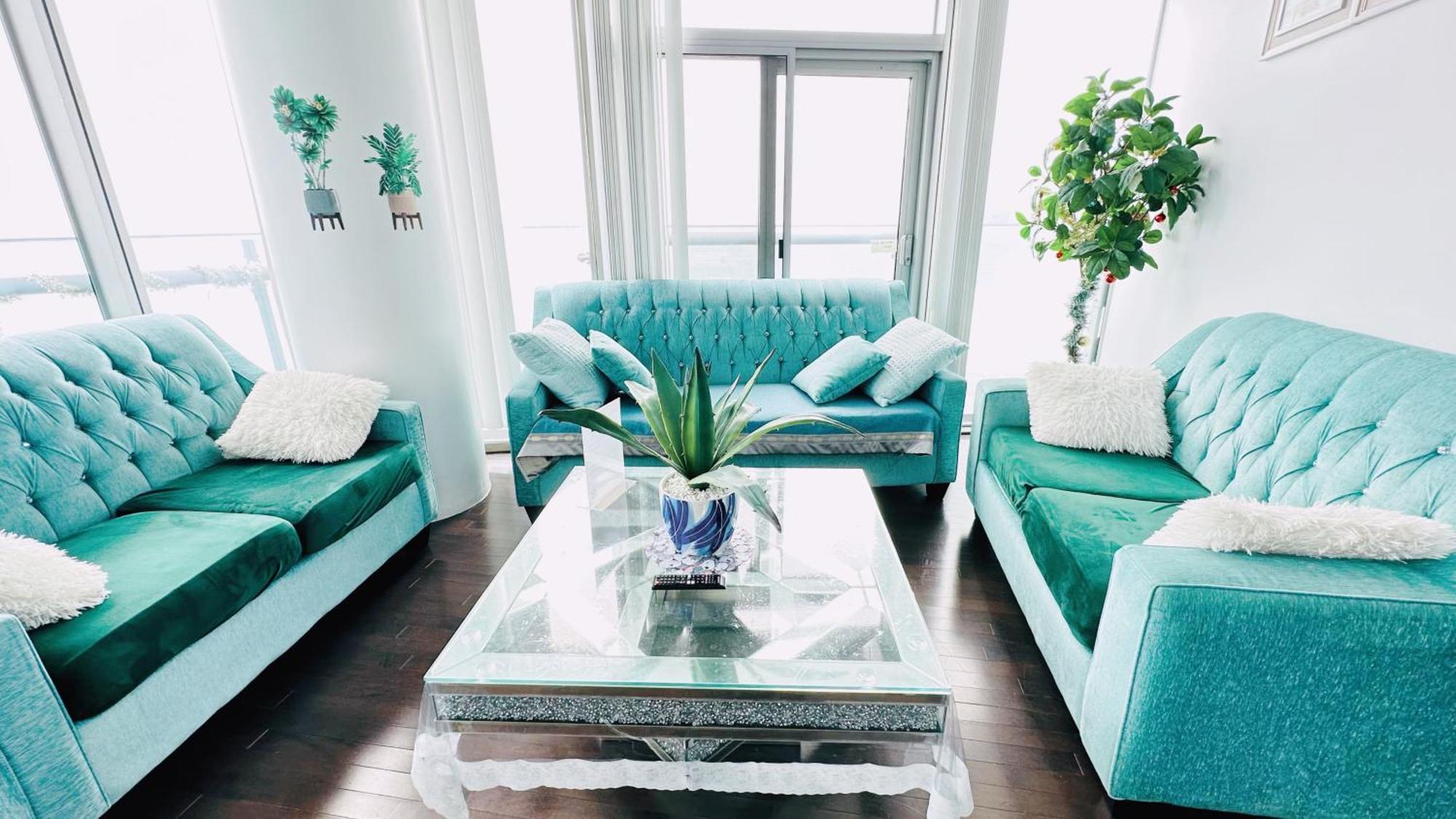New Superior Lakeview Luxury Top Floor 3-Bedroom Suite On 48Th Floor Toronto Exteriör bild