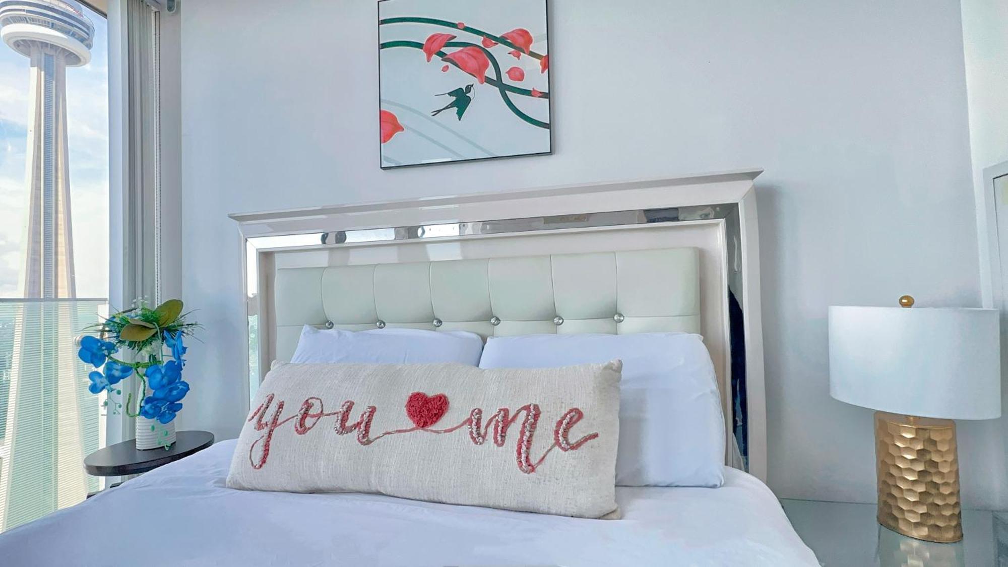 New Superior Lakeview Luxury Top Floor 3-Bedroom Suite On 48Th Floor Toronto Exteriör bild